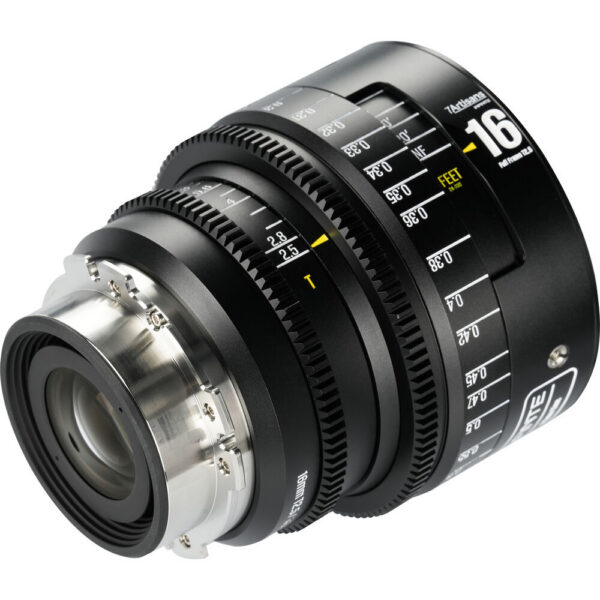 7 Artisans INFINTE 16mm T2.5 Cine Lens (ARRI PL, Black) view 7