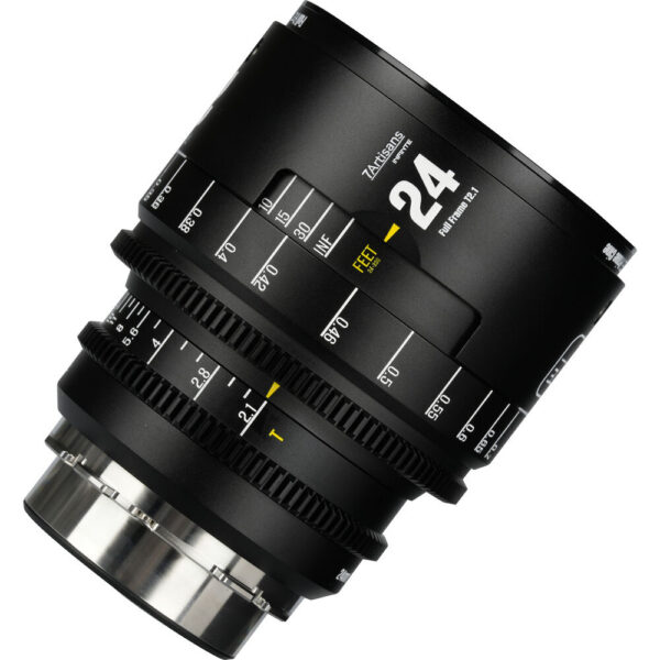 7 Artisans INFINTE 24mm T2.1 Cine Lens (ARRI PL, Black)