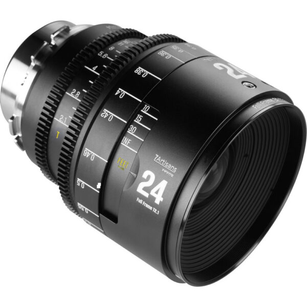 7 Artisans INFINTE 24mm T2.1 Cine Lens (ARRI PL, Black) view 7
