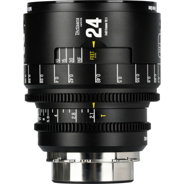7 Artisans INFINTE 24mm T2.1 Cine Lens (Canon EF, Black)