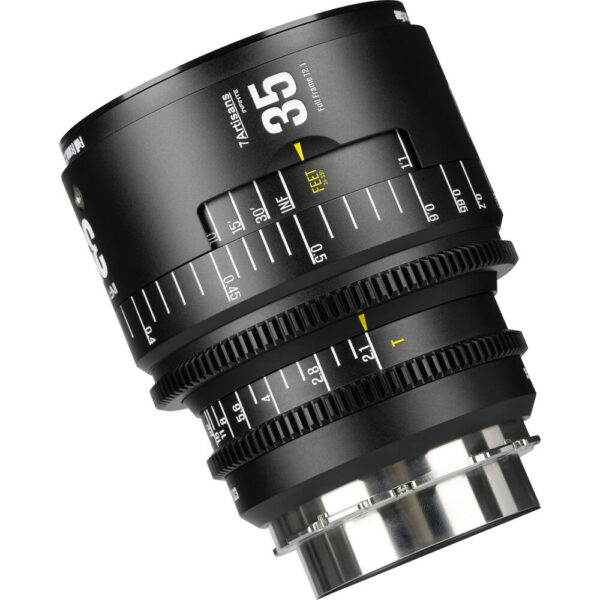 7 Artisans INFINTE 35mm T2.1 Cine Lens (ARRI PL, Black)