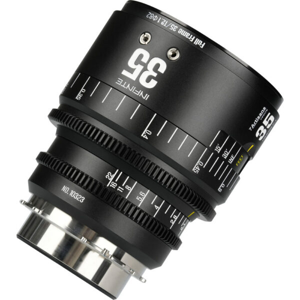 7 Artisans INFINTE 35mm T2.1 Cine Lens (ARRI PL, Black) view 4