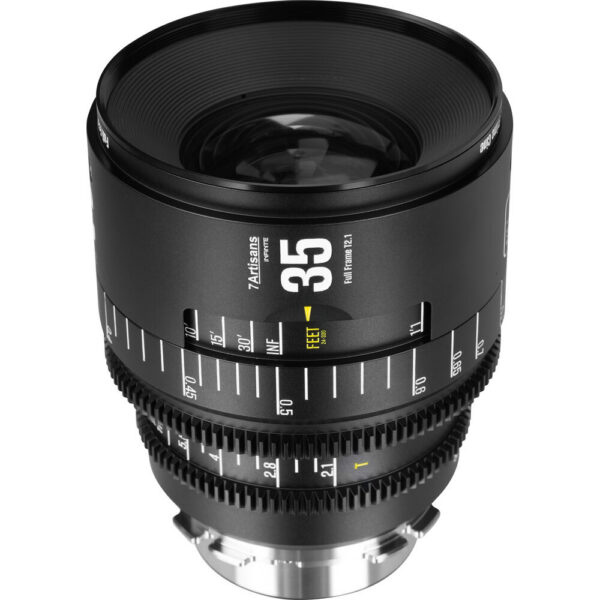 7 Artisans INFINTE 35mm T2.1 Cine Lens (ARRI PL, Black) view 5