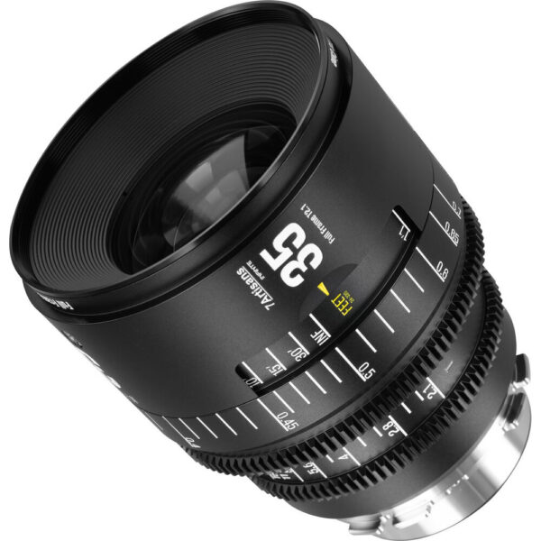 7 Artisans INFINTE 35mm T2.1 Cine Lens (Canon EF, Black) view 7