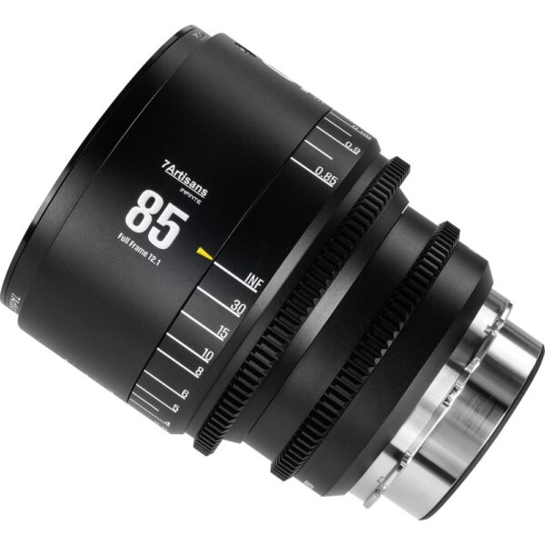 7 Artisans INFINTE 85mm T2.1 Cine Lens (Canon EF, Black) view 5