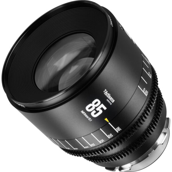 7 Artisans INFINTE 85mm T2.1 Cine Lens (Canon EF, Black) view 7
