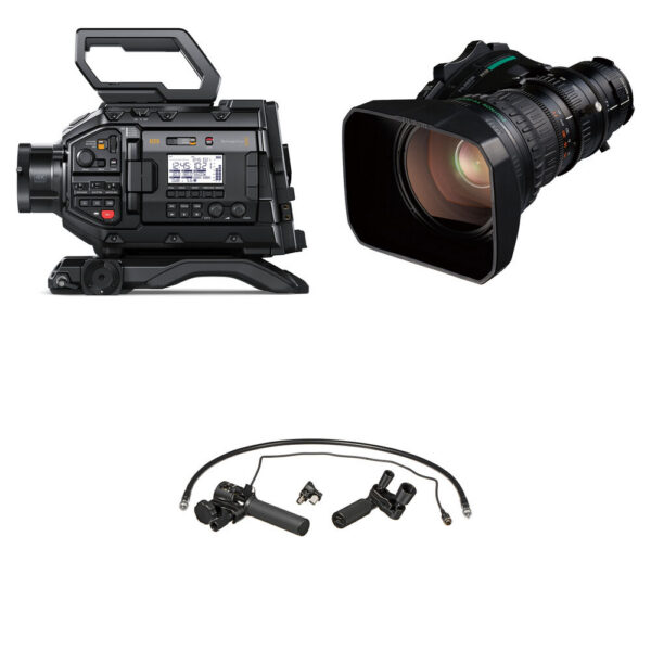 Blackmagic Design URSA Broadcast G2 Camera with Fujinon 8.5-170mm Lens & Zoom/Focus Control view 4