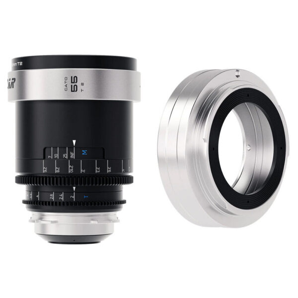 BLAZAR LENS CATO 55mm T2.0 Full-Frame 2x Anamorphic Lens & Adapter Bundle (ARRI PL/Canon EF) view 3