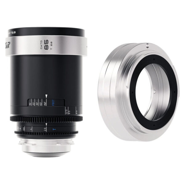 BLAZAR LENS CATO 85mm T2.0 Full Frame 2x Anamorphic Lens and Adapter Bundle (ARRI PL/Canon EF) view 3