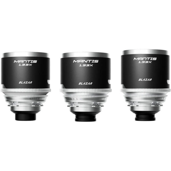 BLAZAR LENS MANTIS 1.33x Anamorphic 25/50/75mm 3-Lens Set (Sony E) view 5