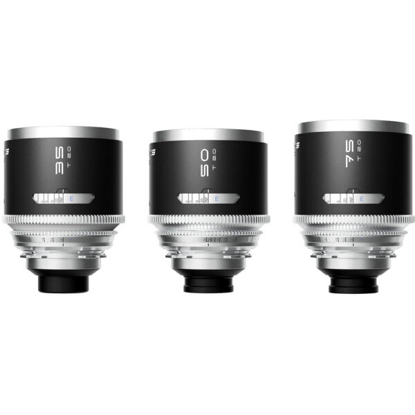 BLAZAR LENS MANTIS T2.0 1.33x Anamorphic 3-Lens Set with 3 Sony E-Mount Adapters (ARRI PL) view 6
