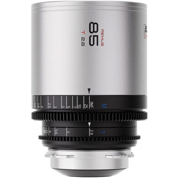 BLAZAR LENS Remus 1.5x Full-Frame Anamorphic 33, 50, and 85mm 3-Lens Set (ARRI PL, Silver Flare)