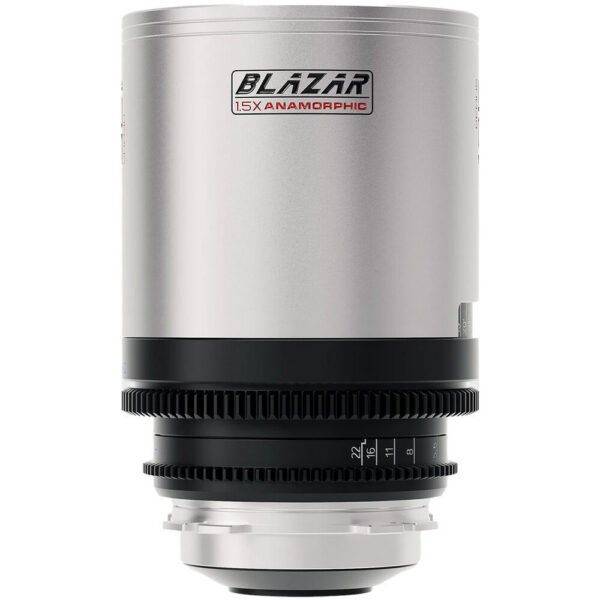 BLAZAR LENS Remus 125mm T4 Full-Frame 1.5x Anamorphic Lens (ARRI PL, Silver Flare) view 2