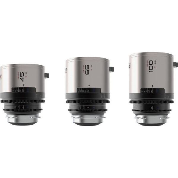 BLAZAR LENS Remus 45/65/100mm T2.0 Full-Frame 1.5x Anamorphic 3-Lens Kit with Case (ARRI PL, Amber Flare) view 4