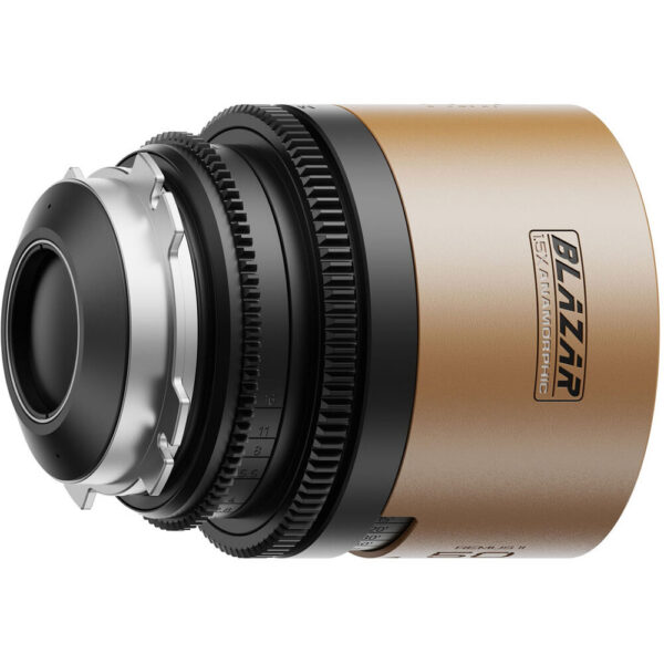 BLAZAR LENS Remus II 50mm T2.4 Full Frame 1.5X Anamorphic Lens (ARRI PL, Silver Flare)