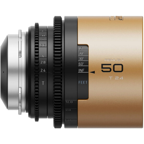 BLAZAR LENS Remus II 50mm T2.4 Full Frame 1.5X Anamorphic Lens (ARRI PL, Silver Flare) view 3