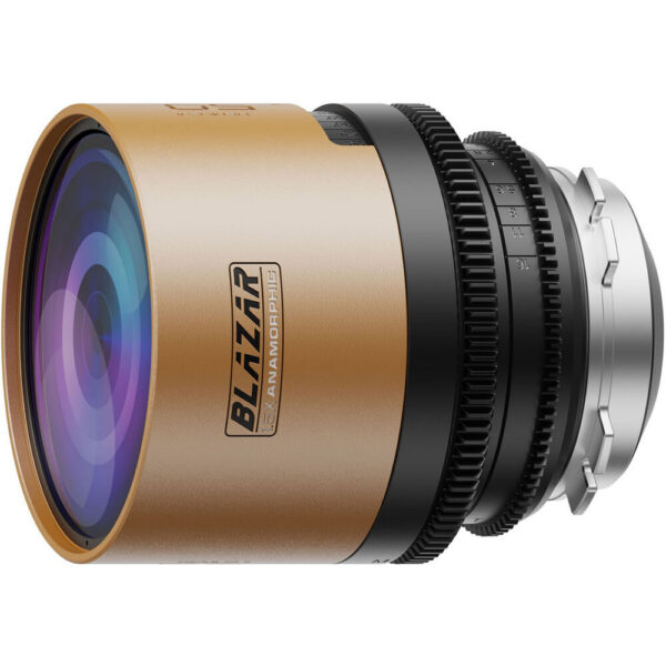 BLAZAR LENS Remus II 50mm T2.4 Full Frame 1.5X Anamorphic Lens (ARRI PL, Silver Flare) view 4