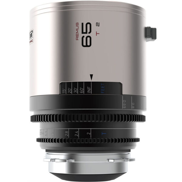BLAZAR LENS Remus T2 Full Frame 1.5x Anamorphic 3-Lens Kit with 3 x EF Adapters & Case (ARRI PL, Amber Flare)