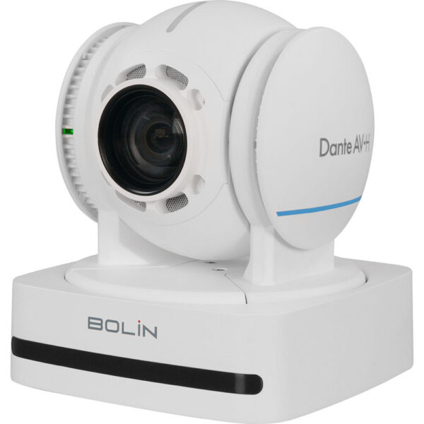Bolin Technology D2-220H Dante AV-H PTZ Camera with 20x Optical Zoom (White) view 3