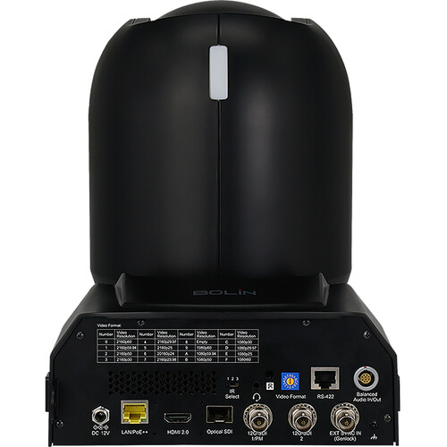 Bolin Technology R9-418F 4K PTZ Camera (Black) view 7