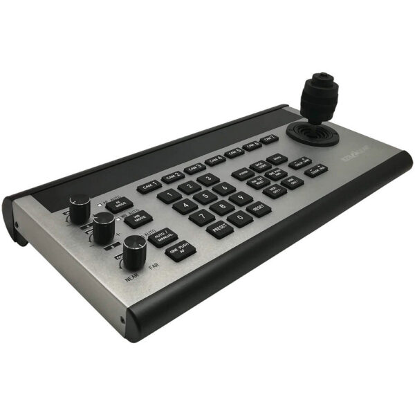 BZBGEAR 3 x 12x PTZ Camera Broadcast Kit with 6-Channel Mixer, 8-Port Switch & Controller (Silver) view 3