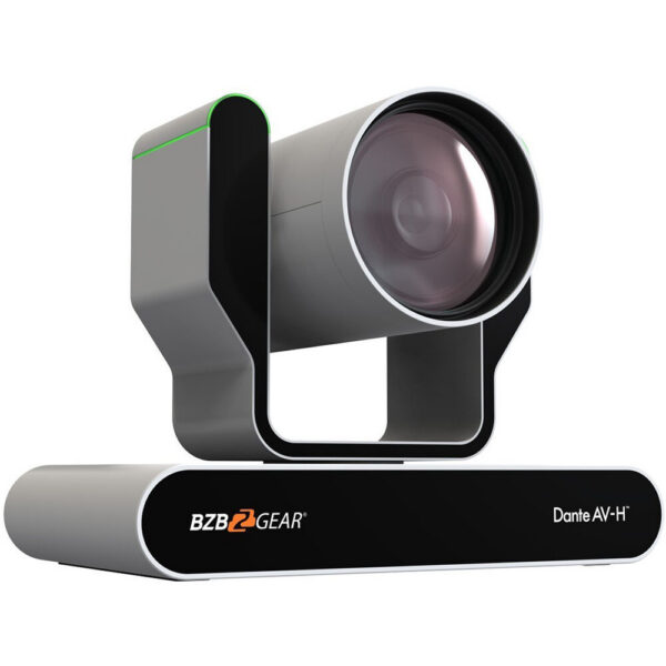 BZBGEAR 4K PTZ Auto-Tracking/Live Streaming Camera with Tally & 12x Zoom (White) view 2