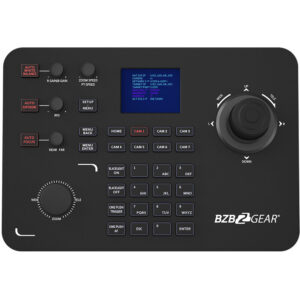 BZBGEAR ADAMO 4K Live Streaming Kit with Two Cameras, Controller, Switches & Ceiling Mount (Black)