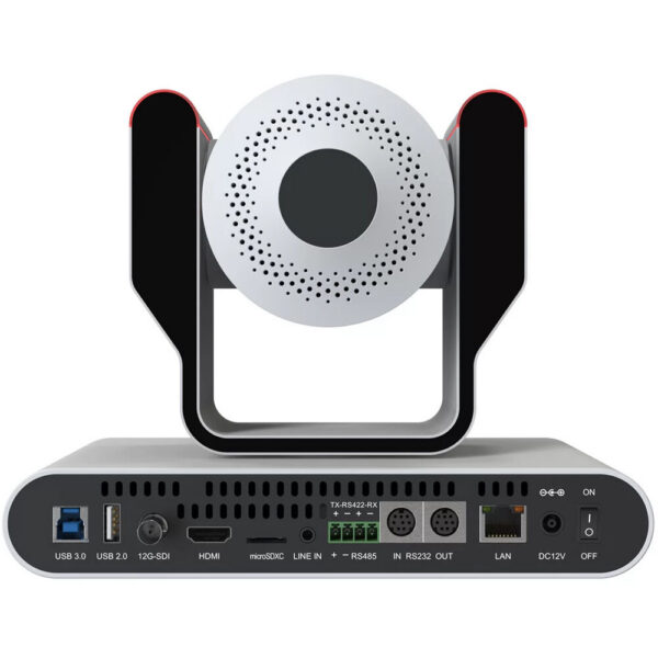 BZBGEAR ADAMO Live Streaming 4K Dante AV-H-Ready Camera with Tally & 31x Optical Zoom (White)