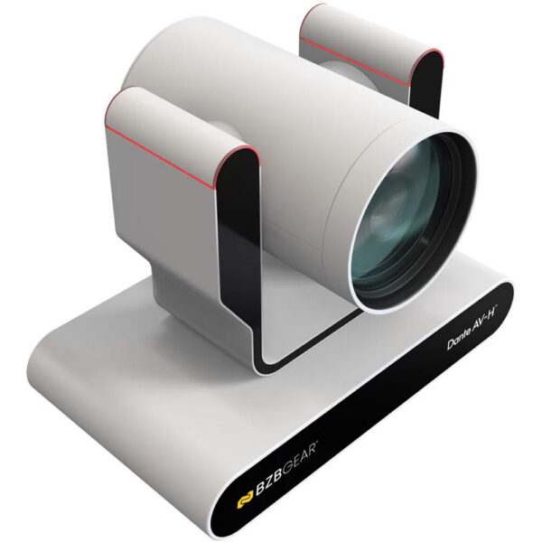 BZBGEAR ADAMO Live Streaming 4K Dante AV-H-Ready Camera with Tally & 31x Optical Zoom (White) view 4