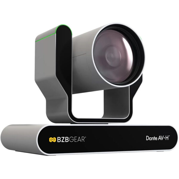 BZBGEAR ADAMO Live Streaming 4K Dante AV-H-Ready Camera with Tally & 31x Optical Zoom (White) view 6