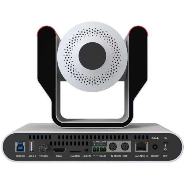 BZBGEAR Live Streaming 4K NDI PTZ Camera with Tally Lights & 12x Optical Zoom (White) view 6