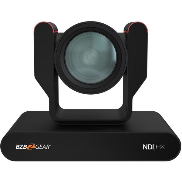 BZBGEAR Live Streaming 4K NDI PTZ Camera with Tally Lights & 25x Optical Zoom (Black)