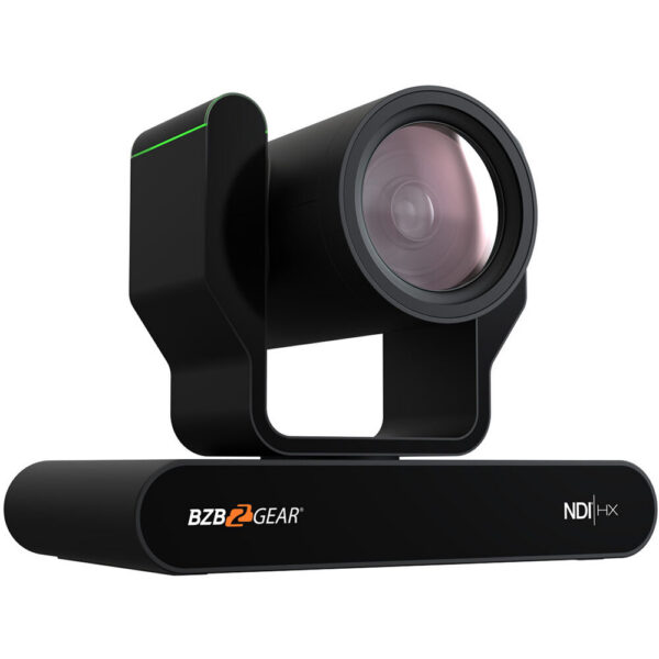 BZBGEAR Live Streaming 4K NDI PTZ Camera with Tally Lights & 25x Optical Zoom (Black) view 3