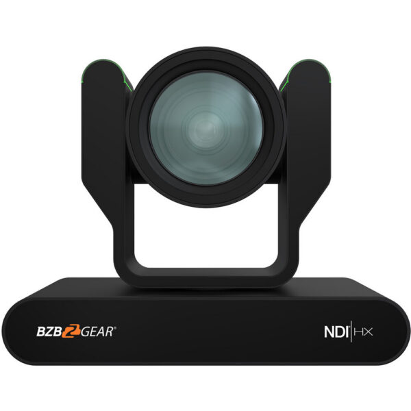 BZBGEAR Live Streaming 4K NDI PTZ Camera with Tally Lights & 25x Optical Zoom (Black)