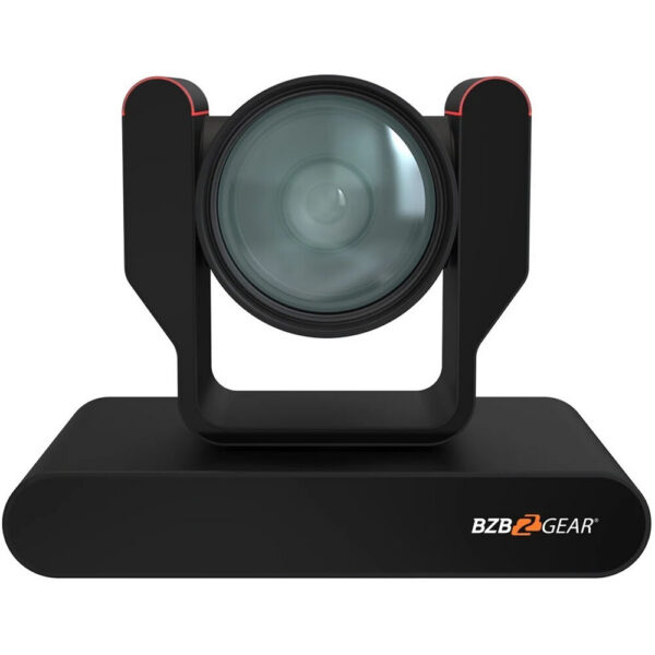 BZBGEAR Live Streaming 4K PTZ Camera with Tally Lights & 12x Optical Zoom (Black)