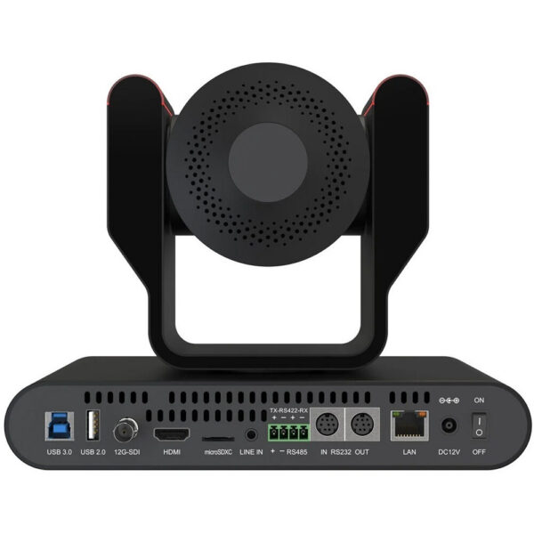 BZBGEAR Live Streaming 4K PTZ Camera with Tally Lights & 12x Optical Zoom (Black) view 6