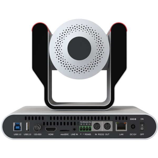 BZBGEAR Live Streaming 4K PTZ Camera with Tally Lights & 25x Optical Zoom (White) view 6