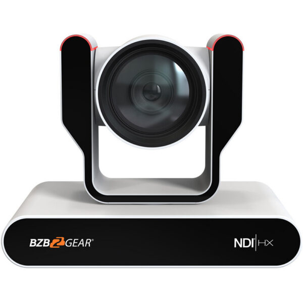BZBGEAR Live Streaming NDI|HX3 PTZ Camera with Auto-Tracking, Tally & 12x Zoom (White) view 2
