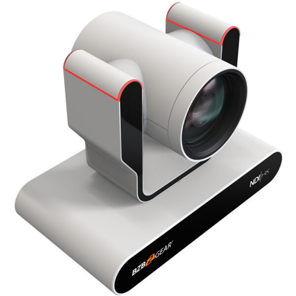 BZBGEAR Live Streaming NDI|HX3 PTZ Camera with Auto-Tracking, Tally & 12x Zoom (White) view 5
