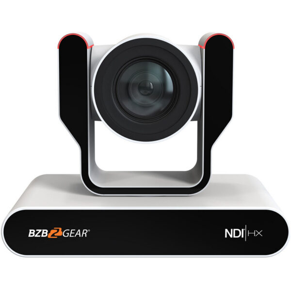 BZBGEAR Live Streaming NDI|HX3 PTZ Camera with Auto-Tracking, Tally & 20x Zoom (White) view 2
