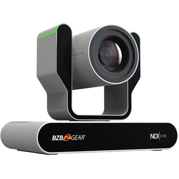 BZBGEAR Live Streaming NDI|HX3 PTZ Camera with Auto-Tracking, Tally & 20x Zoom (White) view 4