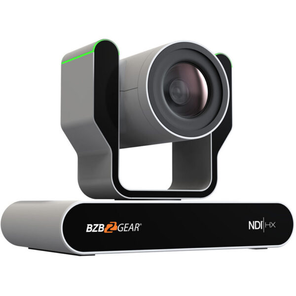 BZBGEAR Live Streaming NDI|HX3 PTZ Camera with Auto-Tracking, Tally & 30x Zoom (White) view 4