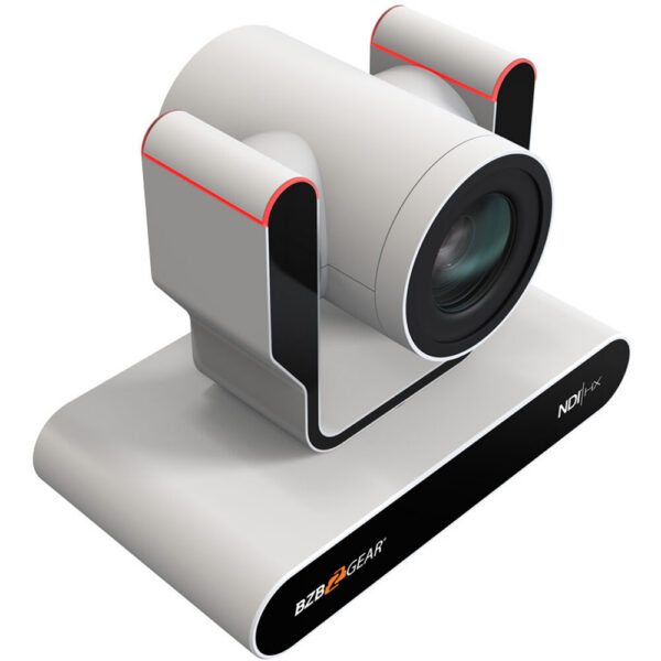 BZBGEAR Live Streaming NDI|HX3 PTZ Camera with Auto-Tracking, Tally & 30x Zoom (White) view 5