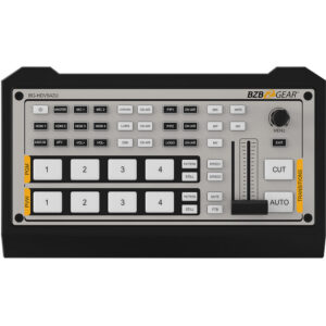BZBGEAR Podcast Kit with 3 x 30x PTZ Cameras/Mixer/PoE Switch/Ceiling Mount/Cable