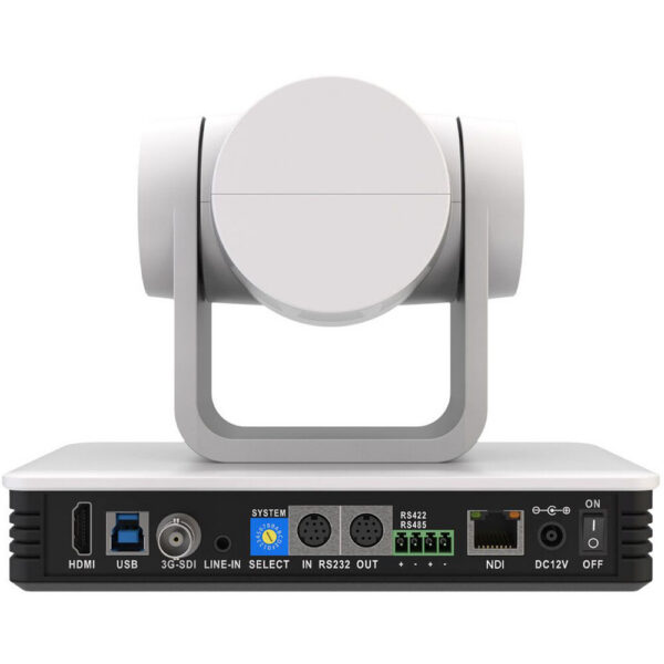 BZBGEAR Universal NDI/HDMI/SDI/USB Live Streaming PTZ Camera with 30x Zoom (White) view 6