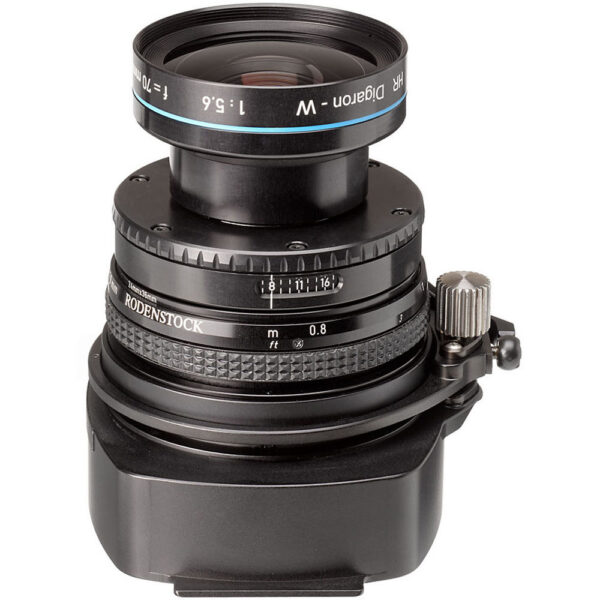 Cambo WTSA-870 Tilt-Swing Lens Panel with Rodenstock HR Digaron-W 70mm f/5.6 Lens view 2