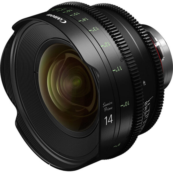 Canon 14mm Sumire Prime T3.1 (PL Mount, Feet) view 3