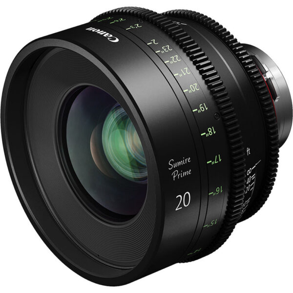 Canon 20mm Sumire Prime T1.5 (PL Mount, Feet) view 3