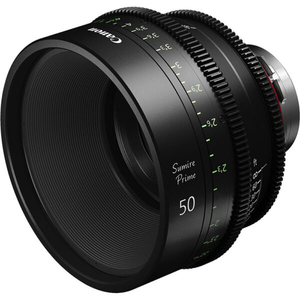 Canon 50mm Sumire Prime T1.3 (PL Mount, Feet) view 3