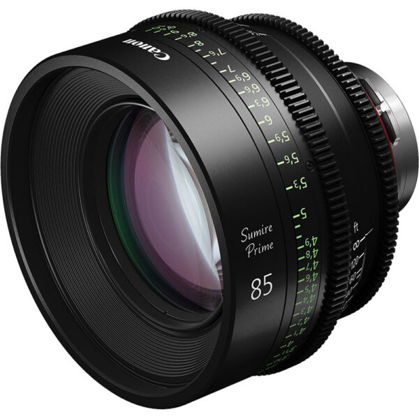 Canon 85mm Sumire Prime T1.3 (PL Mount, Feet) view 3